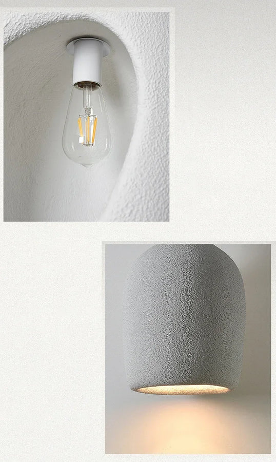 Lumis277 Trio Céramique Texturée Beige Minimaliste