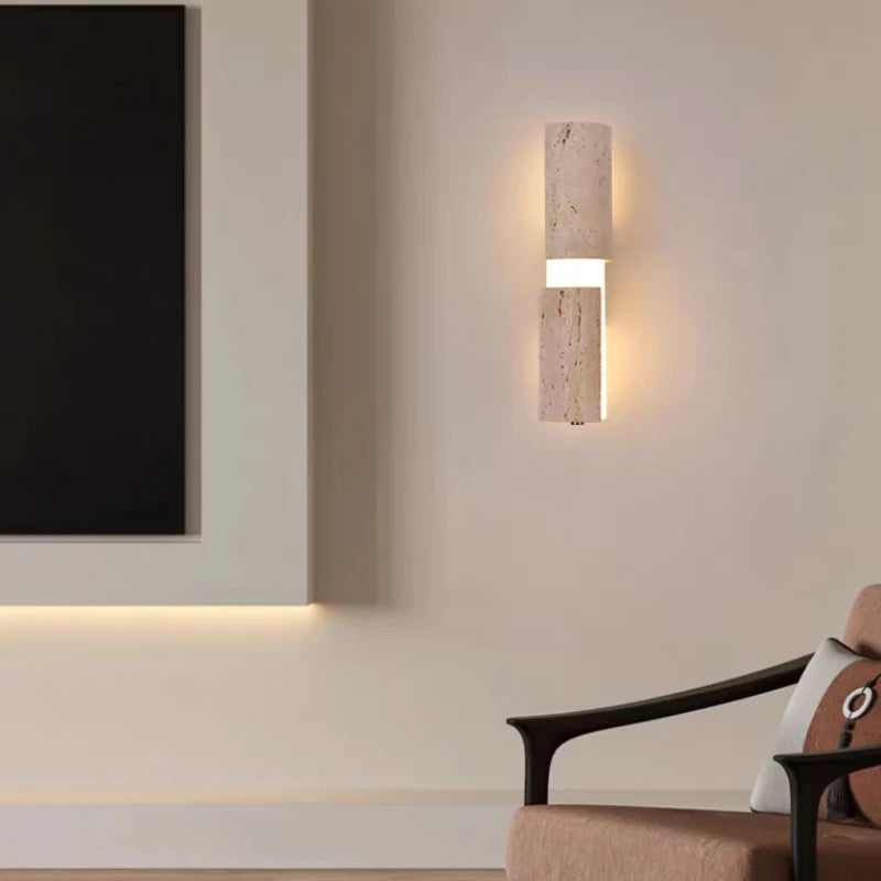 Aëric Barre Marbre Blanc Minimaliste