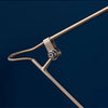 Palma Bras Articulé Acier Brossé Minimaliste