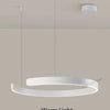 Hecate Anneau Aluminium Noir Minimaliste