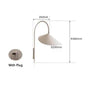 Patrícia Chapeau Métal Blanc Minimaliste