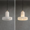 Suspension Anneaux Tissu Crème Minimaliste Design - Chambre Salon Cuisine — Fulgor