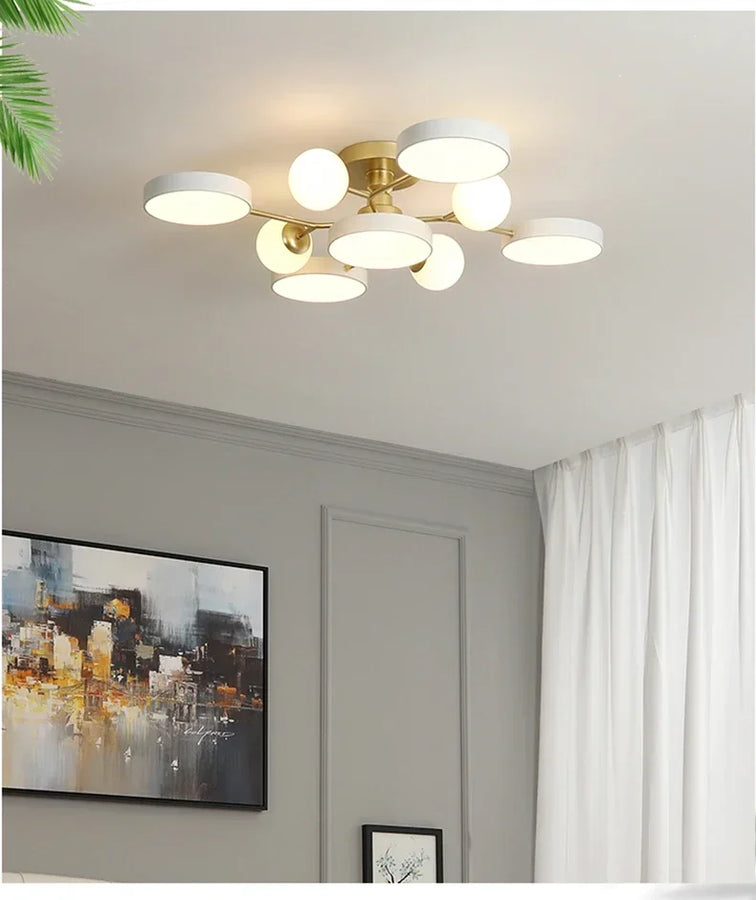 Florimond Cascade Cristal et Laiton Doré Art Déco
