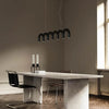 Fabrizia Arches Métal Noir Brillant Minimaliste