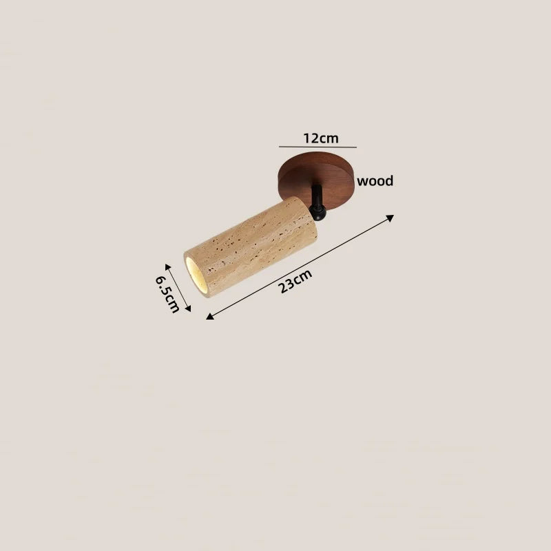 Rasha Anneau Pierre Beige Minimaliste