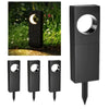 Lampadaire Cylindre Acier Noir Mat Minimaliste Design - Salon Bureau Chambre — Pilare