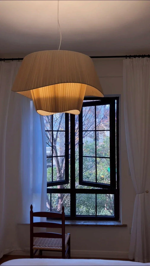 Sela Nuage Tissu Blanc Minimaliste