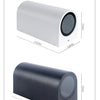 Thora Cylindre Aluminium Noir et Blanc Minimaliste B