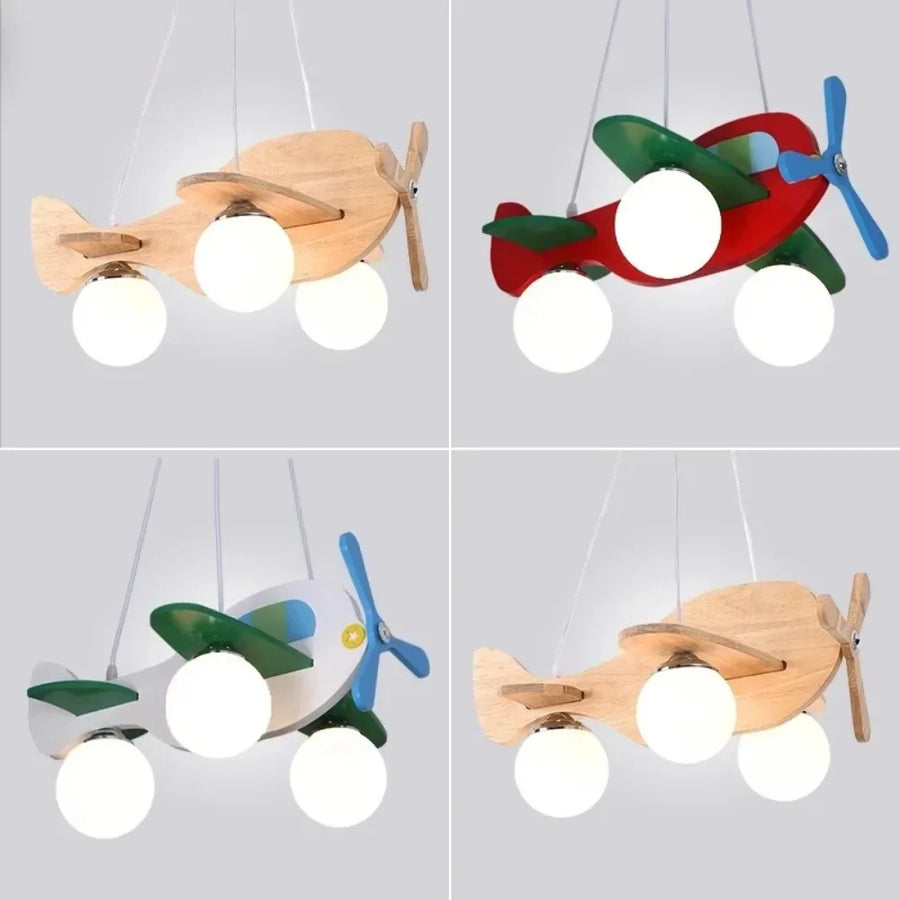 Roisin Avion Bois Naturel Enfant Ludique
