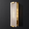 Olav Sphère Albâtre et Laiton Doré