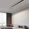 Elowen Linéaire Aluminium Noir Minimaliste