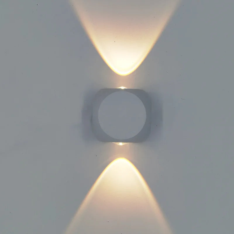 Haël Cube Métal Noir Minimaliste