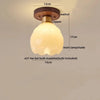 Lumio Vintage Verre Transparent et Bois Naturel