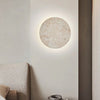 Applique Murale Cube Marbre Naturel Noir et Blanc - Chambre Salle de Bain Salon — Procyon