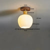 Lumio Vintage Verre Transparent et Bois Naturel