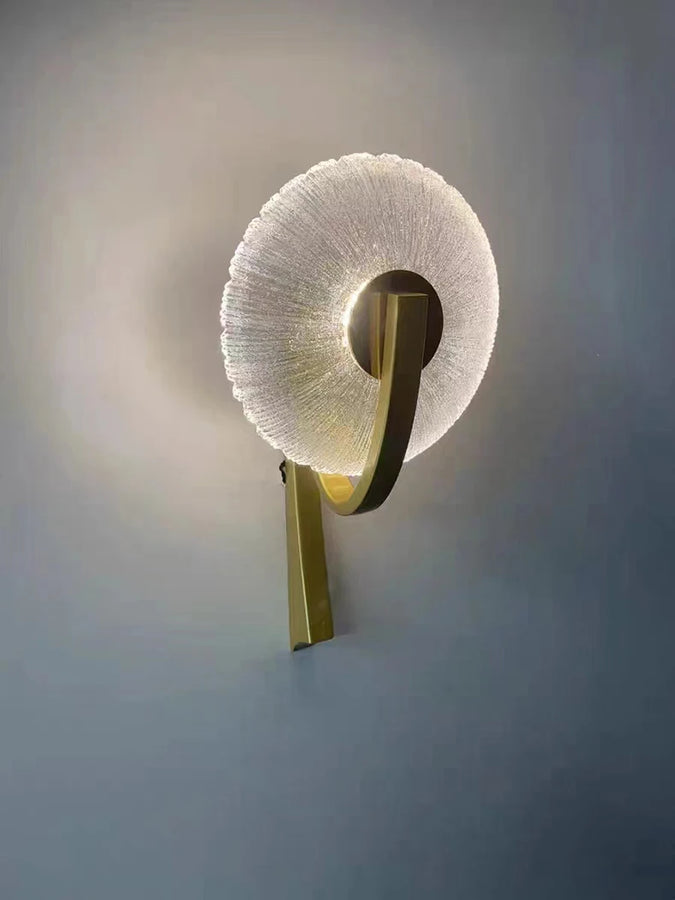 Helo Anneau Verre Opalin Minimaliste