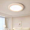 Plafonnier Anneau Plâtre Blanc Minimaliste Design Moderne - Salle de Bain Salon Chambre — Ringa