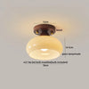 Lumio Vintage Verre Transparent et Bois Naturel