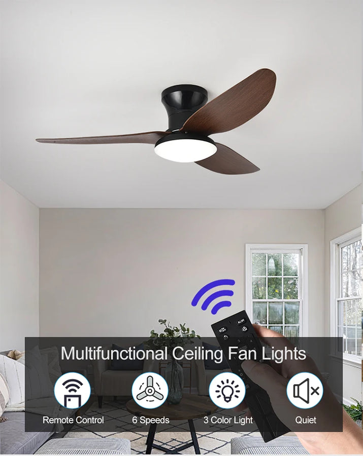 Ventilateur de Plafond Chambre Haute Puissance