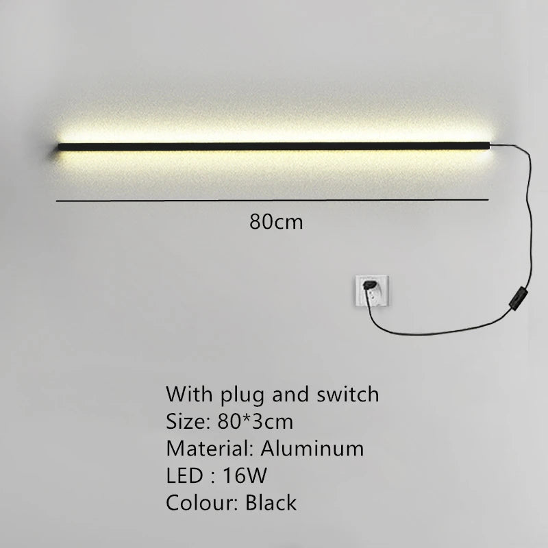 Aurelia Ligne Métal Noir Minimaliste