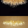 Randi Cascade Cristal et Métal Doré Luxueux