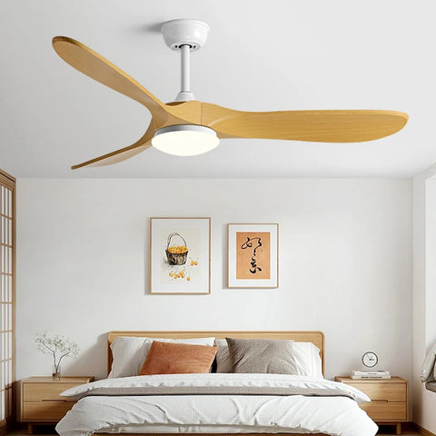Ventilateur de Plafond Industriel ABS avec Éclairage LED