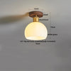 Lumio Vintage Verre Transparent et Bois Naturel