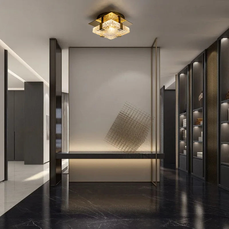 Plafonnier Anneau Bois Foncé Minimaliste Épuré Design Moderne - Salon Chambre Salle à Manger — Cyprus