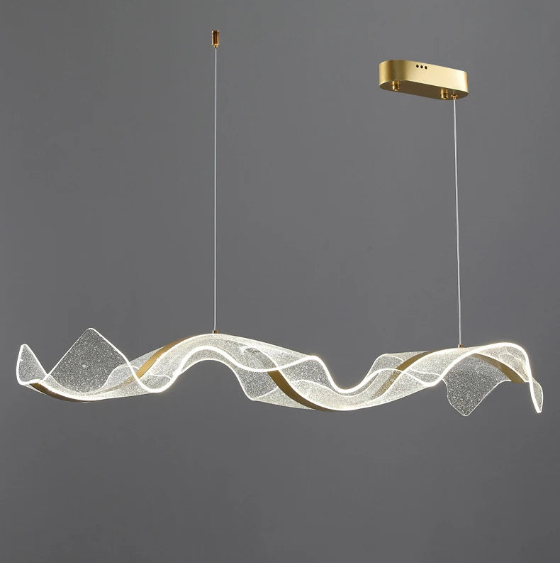 Lustre Suspension Anneau Bois Naturel Minimaliste Design - Salon Salle à Manger — Fuyza