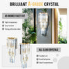 Harumi Cylindres Verre Transparent Art Déco