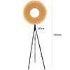 Suspension Anneaux Verre Opalin Blanc Épuré Design - Chambre Salon Cuisine — Halo