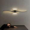Vel Vagues Métal Noir Minimaliste