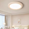 Plafonnier Anneau Plâtre Blanc Minimaliste Design Moderne - Salle de Bain Salon Chambre — Ringa