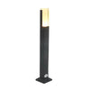 Lampadaire Cylindre Métal Noir Mat Minimaliste Design - Salon Bureau Chambre — Fuste