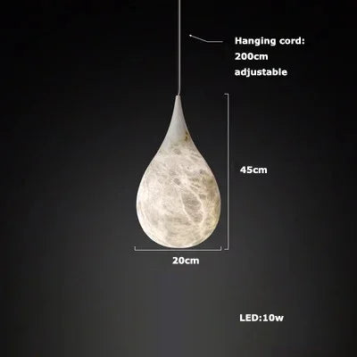 Ravn Goutte Albâtre Blanc Minimaliste