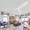 Ventilateur de Plafond Bois XXL avec Éclairage LED