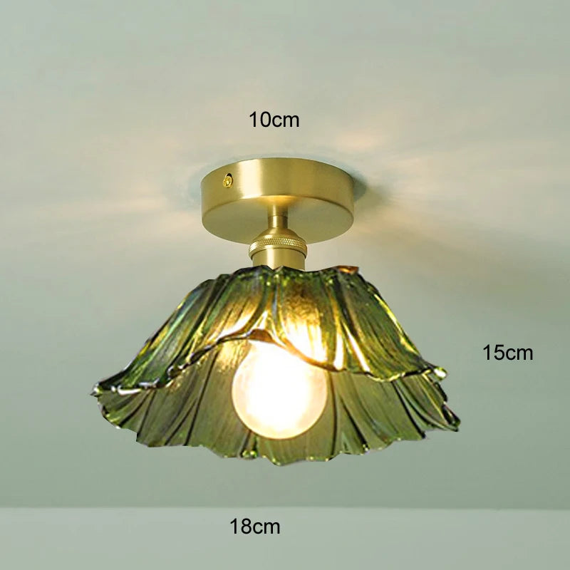 Atinuke Feuille Métal Vert Art Déco