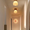 Lumio Vintage Verre Transparent et Bois Naturel