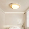 Plafonnier Ovale Verre Opalin Blanc Épuré Design Moderne - Salle de Bain Salon Chambre — Aristide