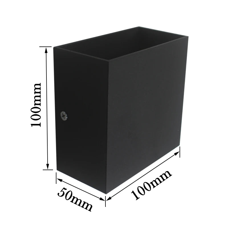 Talx Cube Aluminium Blanc Minimaliste