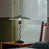 Lampadaire Spirale Métal Noir et Abat-Jour Plissé - Salon Bureau Chambre — Spiro