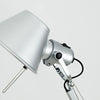 Lampadaire Bras Articulé Acier Chromé Minimaliste Design - Salon Bureau Chambre — Aura