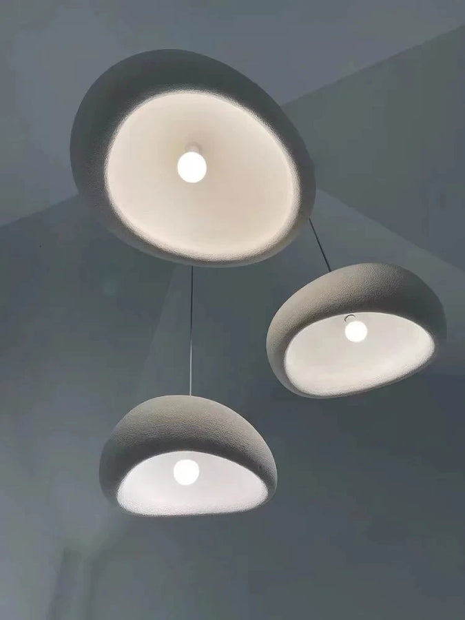 Erato Demi-Sphère Métal Brun Texturé Épuré