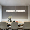 Suspension Cylindre Verre Texturé Transparent Minimaliste Design - Chambre Salon Cuisine — Fuste