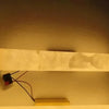 Consuelo Cylindre Albâtre Blanc Minimaliste
