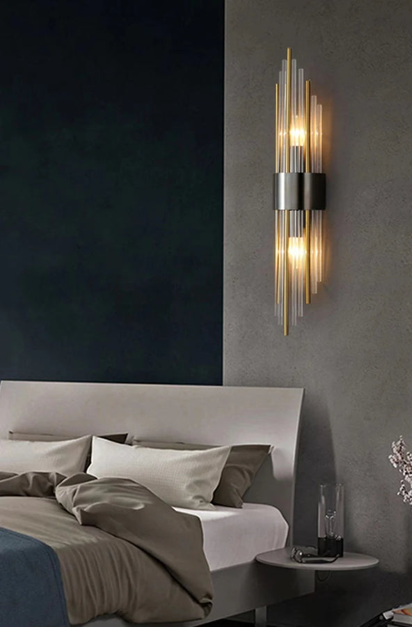 Monaco Cylindre Métal Doré et Argenté Art Déco