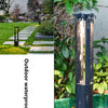 Lampadaire Cylindre Métal Noir Minimaliste Design - Salon Bureau Chambre — Torre