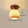 Lumio Vintage Verre Transparent et Bois Naturel