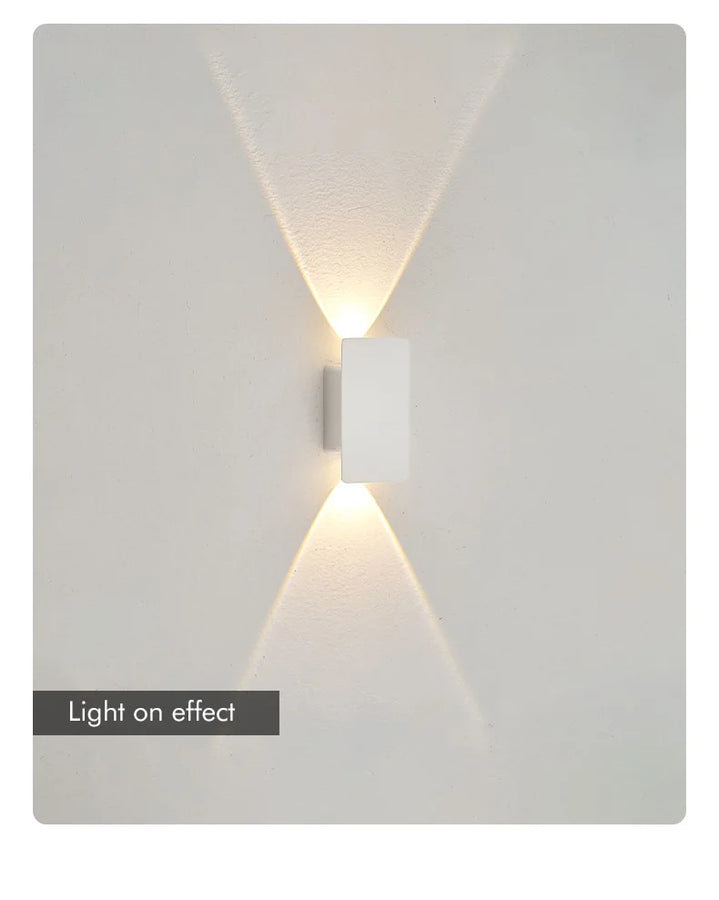 Cylindre Métal Blanc Minimaliste — Mentha