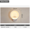 Madeira Anneau Métal Blanc Minimaliste Épuré